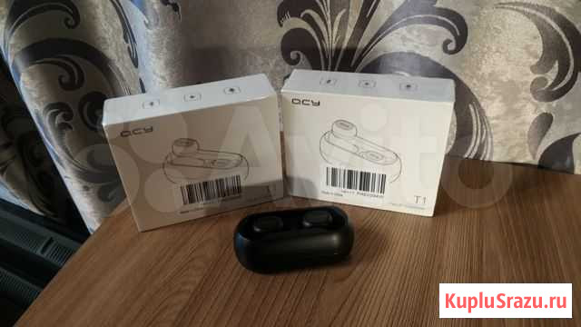 Беспроводные наушники QCY QS1(T1C) New Нижний Новгород - изображение 1