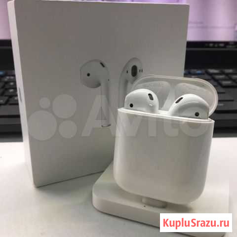 AirPods 2 лучшая реплика Омск - изображение 1