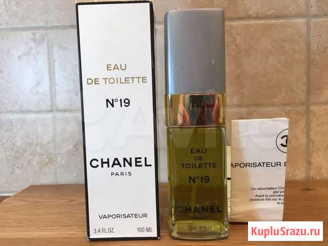 Chanel 19 EDT 100ml 1991 год выпуска Новые Казань - изображение 1