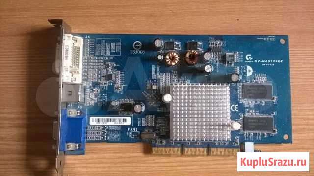 Gigabyte GV-N40128DE + обмен Москва - изображение 1