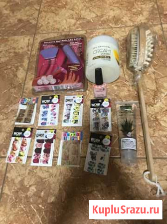 Маникюрный набор Salon Express, щетка, лак, слайде Калуга - изображение 1