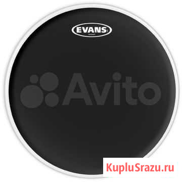 Evans TT10RBG Resonant Black Пластик для барабана Казань - изображение 1
