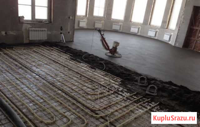 Полусухая Стяжка пола Краснодар - изображение 1