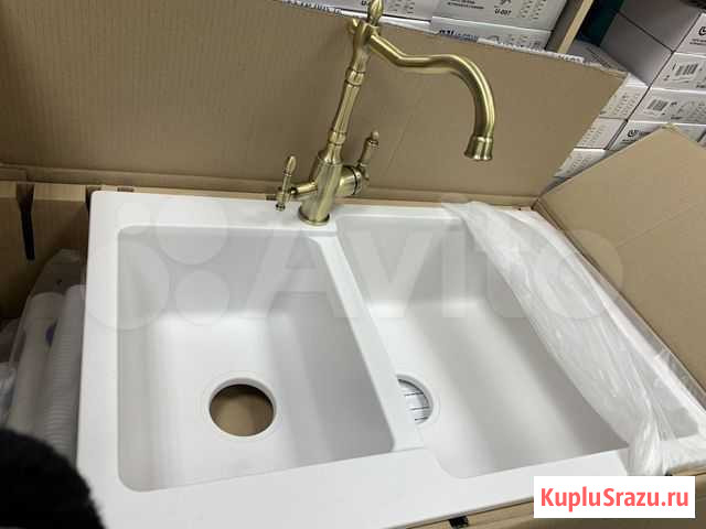 Мойка каменная со смесителем Казань - изображение 1