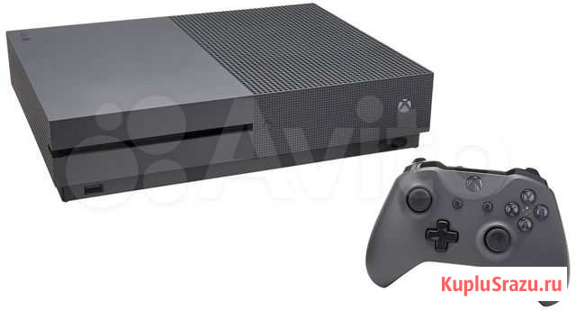 Классная Xbox ONE S, 2 гемпада + много игр Омск - изображение 1
