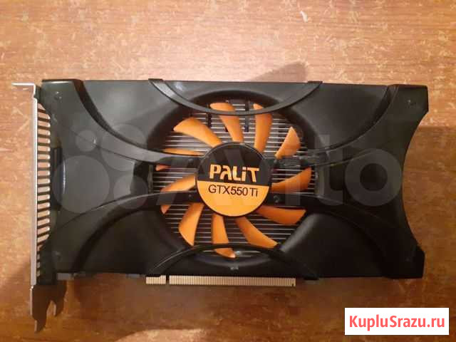 Видеокарта Palit GeForce GTX 550 Ti 900Mhz PCI-E 2 Красноярск - изображение 1