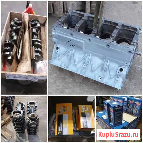 Блок цилиндров коленвал цпг камаз №771/740-9157645 Уфа - изображение 1