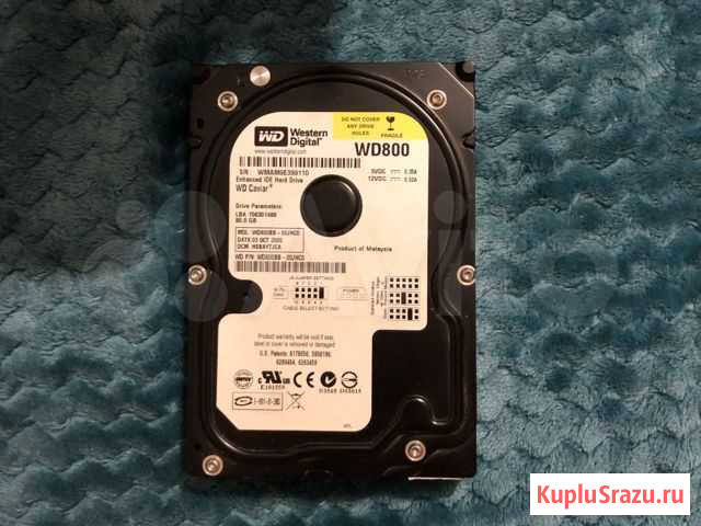 Жесткий диск WD 80 gb (WD800) Новокузнецк - изображение 1