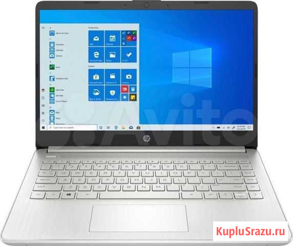 Ноутбук HP 14s-fq0038ur, 14, Ryzen 5 450 новый Краснодар - изображение 1