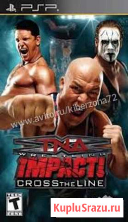 TNA Impact Total Nonstop Action Wrestling PSP анг Тюмень - изображение 1