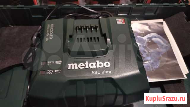 Зарядное устройство metabo asc ultra, новая Ленинградская - изображение 1