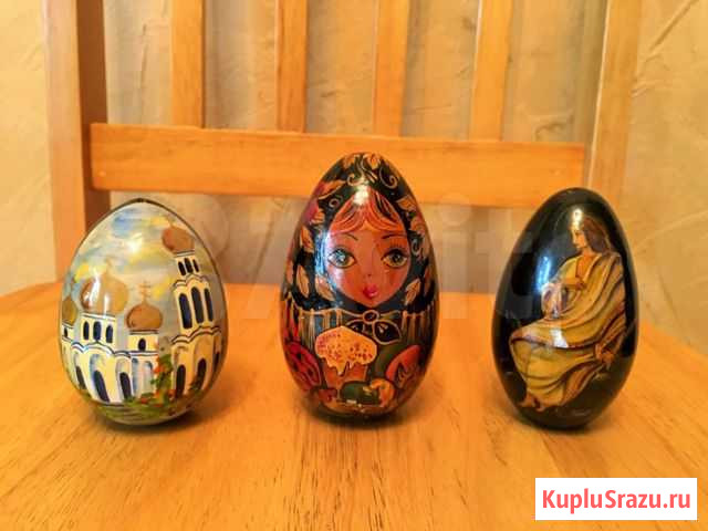 Деревянные пасхальные яйца Ростов-на-Дону - изображение 1