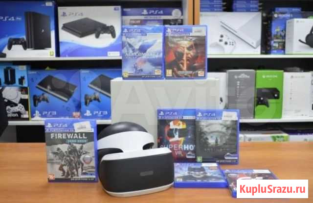 Шлем Playstation 4 sony ps vr 2.0 Санкт-Петербург - изображение 1