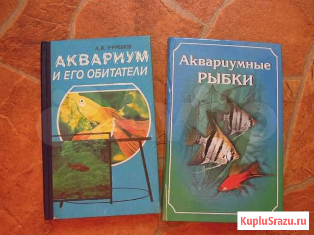 Аквариумные рыбки.2 книги. 1990 и 2001гг Красноярск - изображение 1