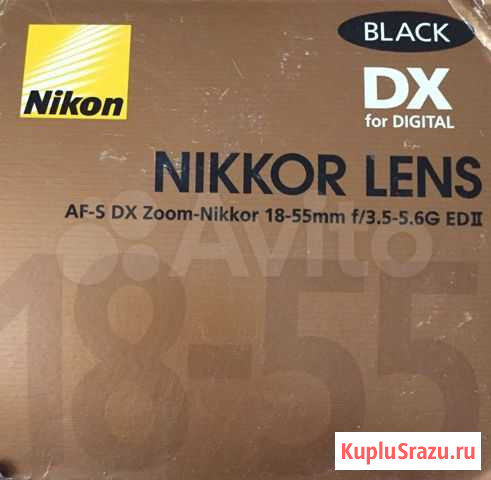 Nikon AF-S DX Zoom-Nikkor 18-55mm f/3.5-5.6G Новый Челябинск - изображение 1