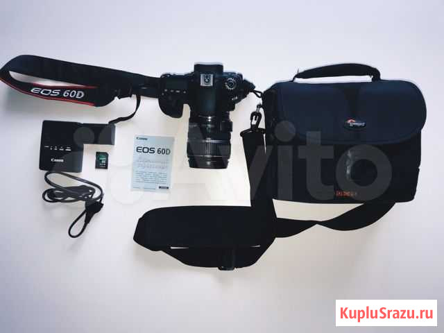 Зеркальный фотоаппарат Canon 60d Оренбург - изображение 1