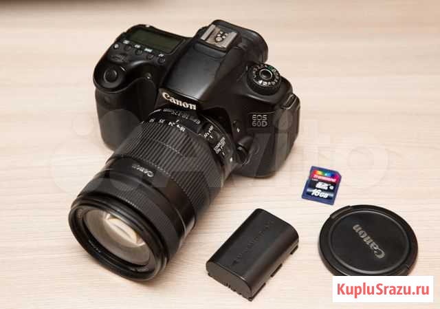 Фотоаппарат Canon 60D с объективом Октябрьский - изображение 1
