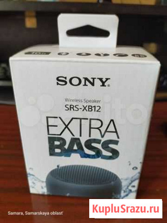 Портативная колонка Sony Extra Bass SRS-XB12 Самара - изображение 1