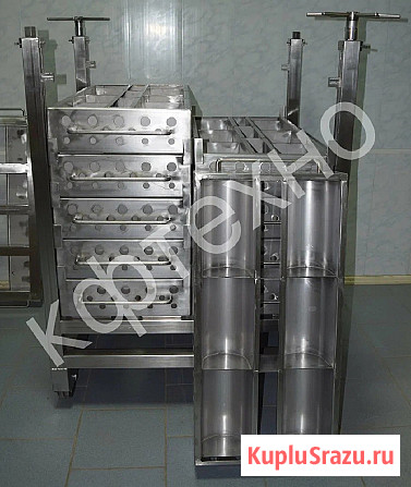 Пресс-рама 5 уровней для формирования мясных деликатесов (формы 330х200х100мм 12 шт на уровне) Малоярославец - изображение 1