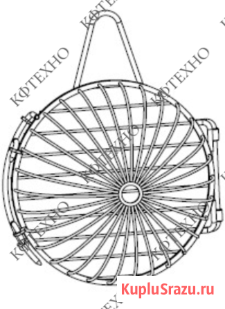 Форма-сетка КФТН 407.004-05 полусфера КФТЕХНО (Россия) Малоярославец - изображение 1