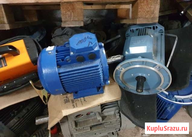 Электродвигатель 4.0 кВт 2850 об/мин АДМ100S2 (Россия) 3.0/5.5/7.5/11 кВт 1450об Москва - изображение 1
