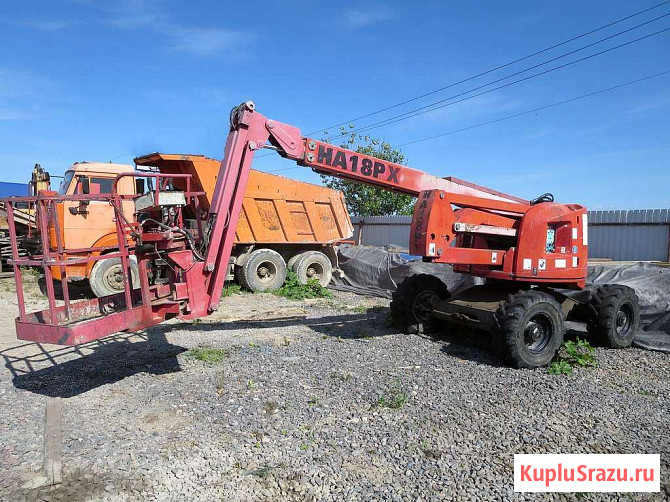 Коленчатый подъемник Haulotte HA 18, 2012 г, 5200 м/ч Санкт-Петербург - изображение 3