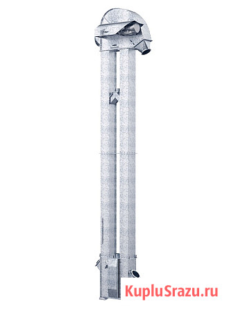 Нория ленточная CSE 120 (элеватор зерновой оцинкованный) компании CSort Воронеж - изображение 1