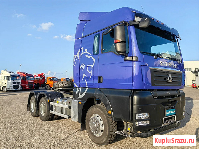 Тягач Sitrak C7H, 6x4, 480 л.с., АКПП с ретардером, раздатка, пневма Челябинск - изображение 4