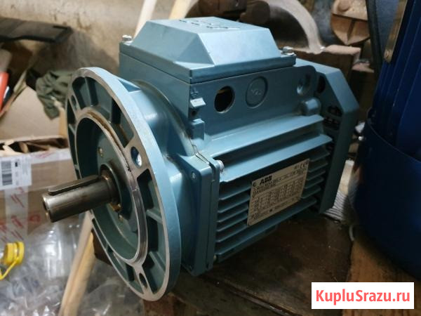 Электродвигатель 1.5 кВт 1420 об/мин фланец 220/380В АВВ(M2AA090L-4) Москва - изображение 1