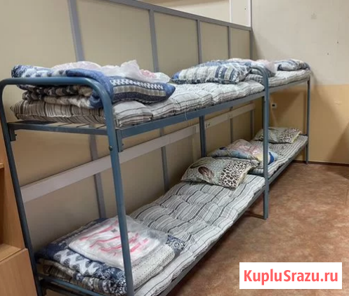Металлические двухъярусные одноярусные кровати для рабочих Санкт-Петербург - изображение 2