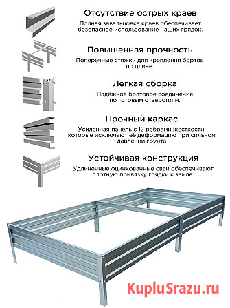 Грядки оцинкованные Ржев - изображение 1