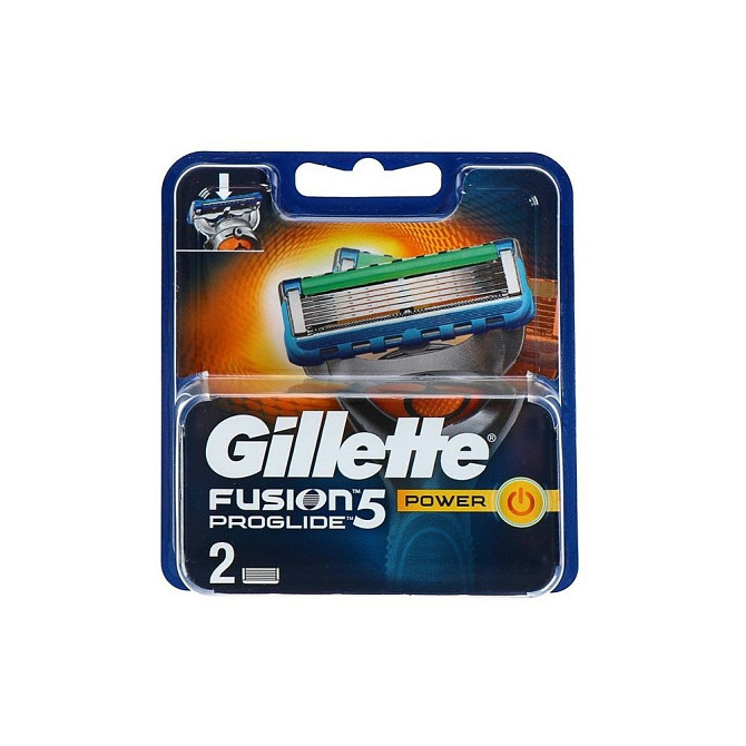 Сменные кассеты Gillette Fusion5 ProGlide Power, 5 лезвий, 2 шт  - изображение 2