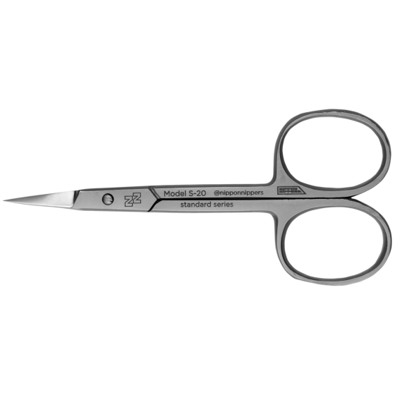 Nippon Nippers. Ножницы для кутикулы, серия Standard длина 96 мм. Ручная заточка S-20 