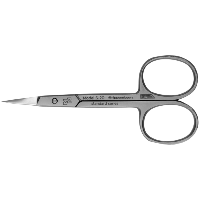Nippon Nippers. Ножницы для кутикулы, серия Standard длина 96 мм. Ручная заточка S-20  - изображение 1