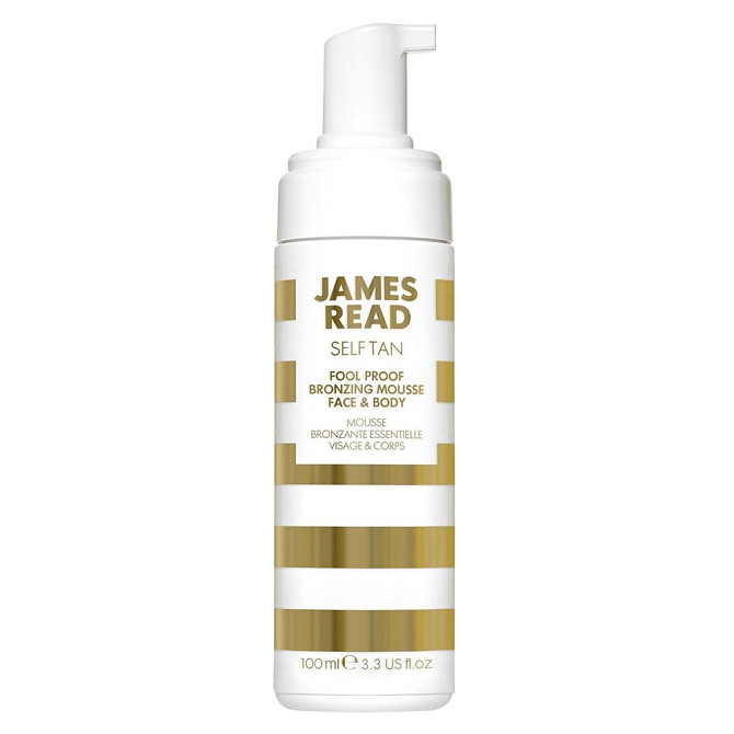 JAMES READ мусс для автозагара Fool Proof Bronzing Mousse Face & Body 100 мл  - изображение 1