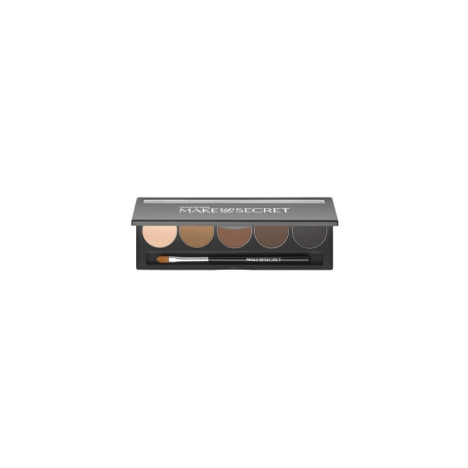 MAKE UP SECRET Тени для бровей 5 Brow Palette, BP01  - изображение 3