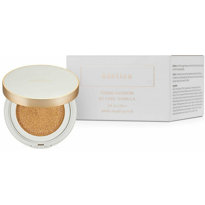 Atomy Adelica Кушон фиксирующий Ванильный розовый 02  - изображение 1