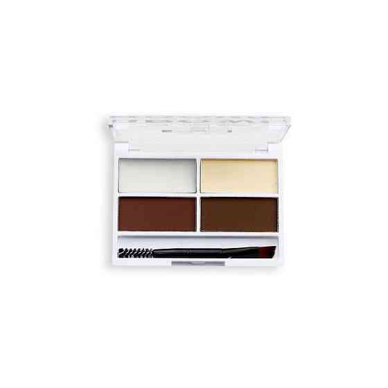 REVOLUTION Набор для моделирования бровей Brow Kit Colour Cult, medium 
