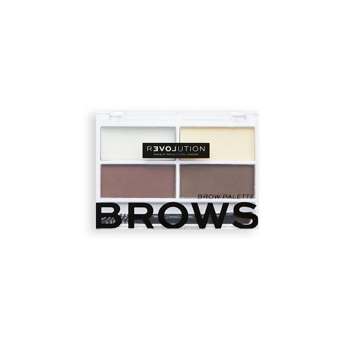 REVOLUTION Набор для моделирования бровей Brow Kit Colour Cult, medium  - изображение 1