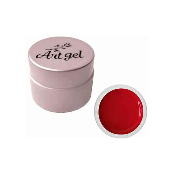 Gellaktik Гель-краска Art Gel №01 без липкого слоя 7 гр белый 