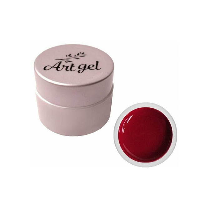 Gellaktik Гель-краска Art Gel №01 без липкого слоя 7 гр белый  - изображение 3