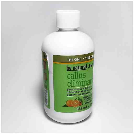 Be Natural Средство для удаления натоптышей Be Natural Callus Eliminator (апельсин), 532 мл 