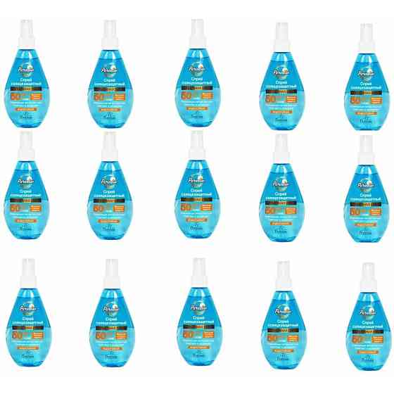 Спрей солнцезащитный Floresan (Флоресан) Солнечная вуаль SPF 50, 160мл х 15шт 