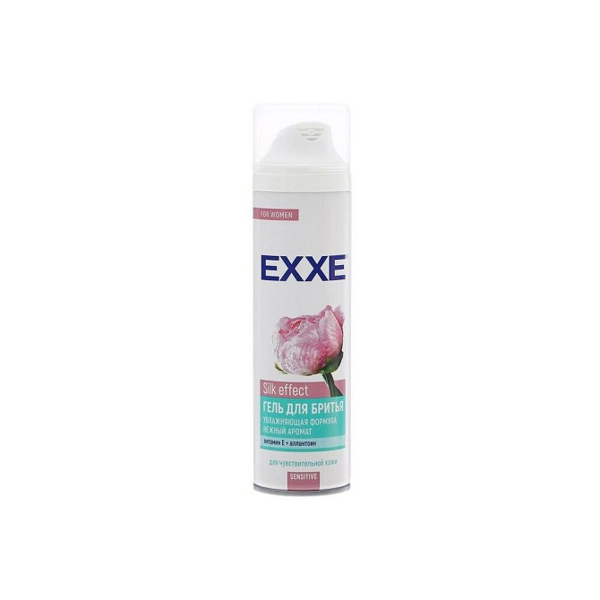 EXXE Гель для бритья Silk effect Sensitive с экстрактом ромашки 200 мл 271 г  - изображение 2
