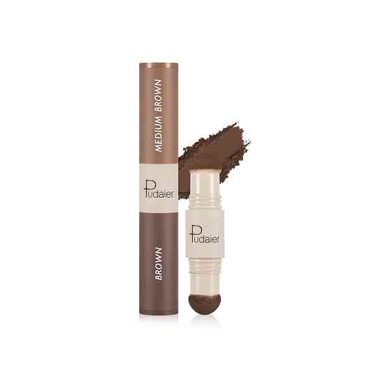 Pudaier Набор для бровей Perfect 2 In 1 eyebrow & hairline powder pen, taupe 