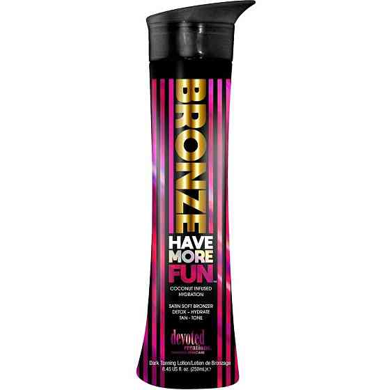 Крем для солярия Devoted Creations BRONZE HAVE MORE FUN, 250 мл 