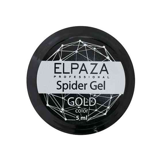 ELPAZA краска гелевая spider gel, 5 мл 