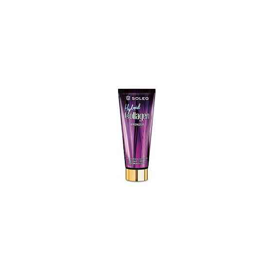 Крем-автобронзатор для загара в солярии SOLEO Hybrid Collagen Bronzer 200 мл 