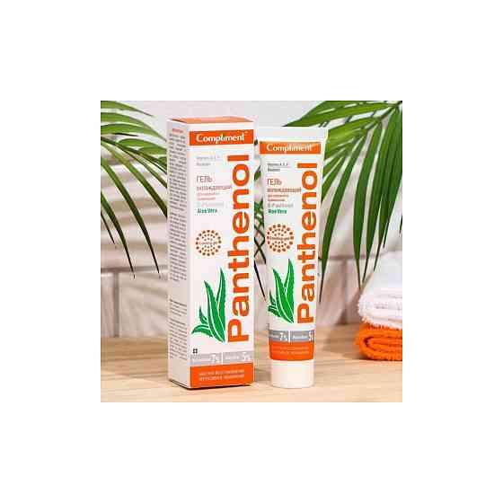 Compliment Panthenol Aloe Vera гель охлаждающий, 75 мл. 