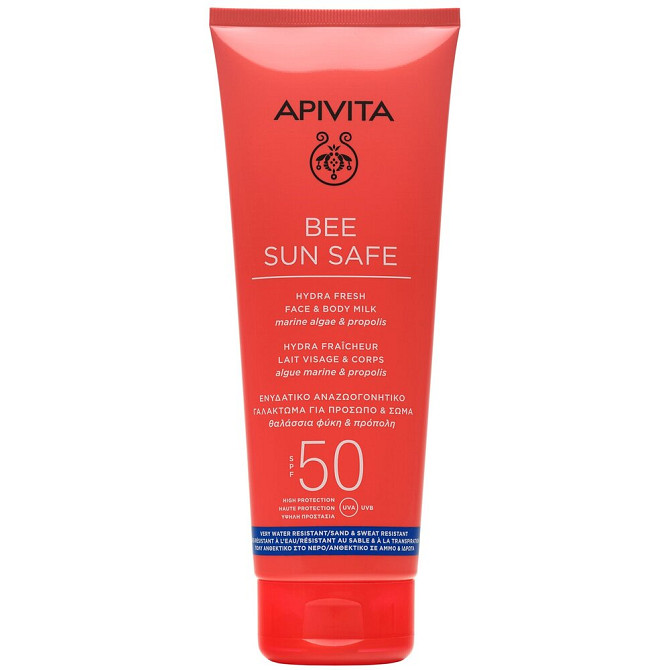 APIVITA/апивита, Солнцезащитное увлажняющее молочко для лица и тела SPF50 / Средство для защиты от с  - изображение 1